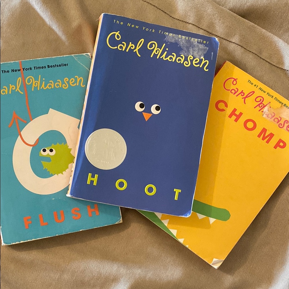 Carl Hiaasen 3 Book Bundle